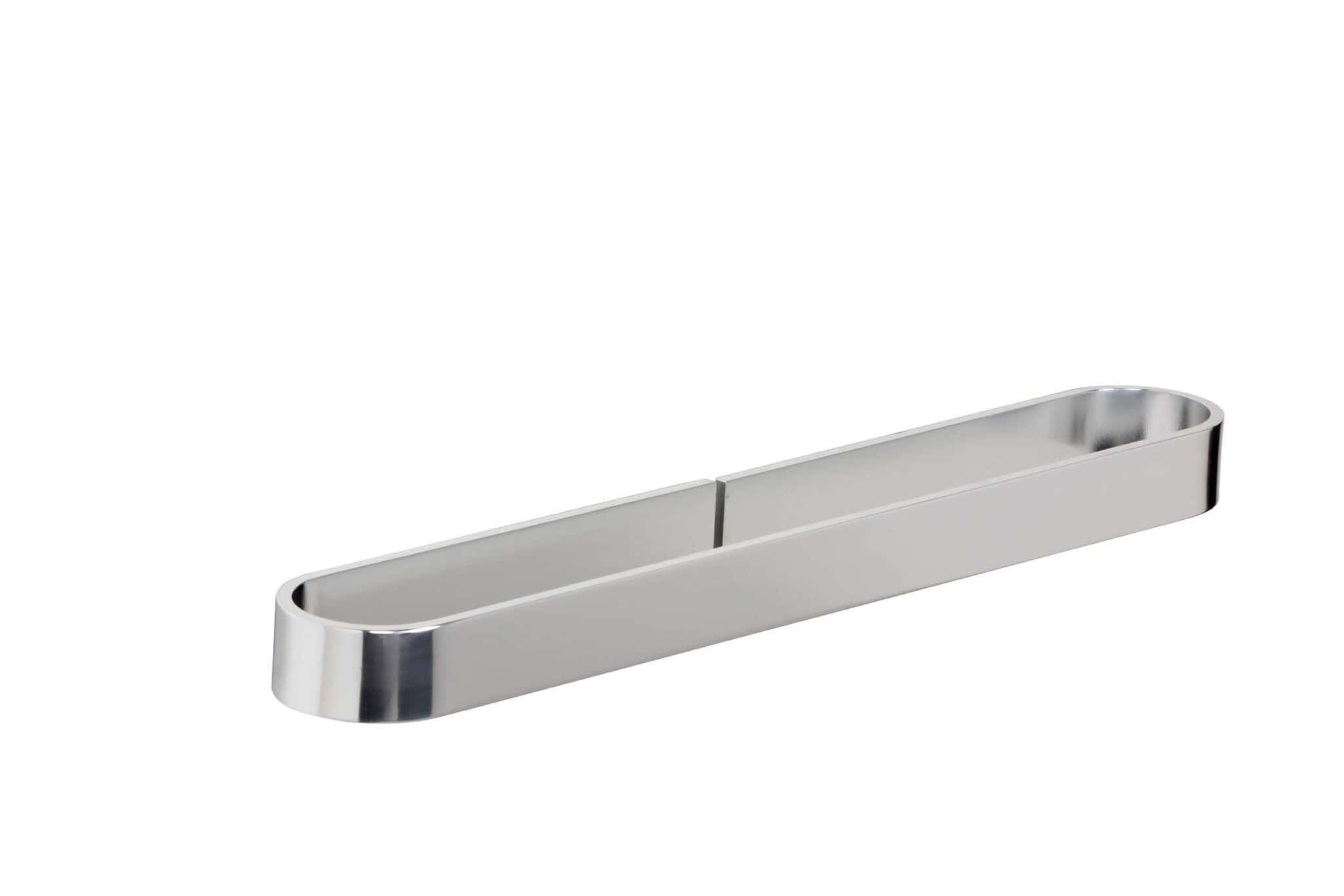 Toallero LOOPS aluminio 40 cm