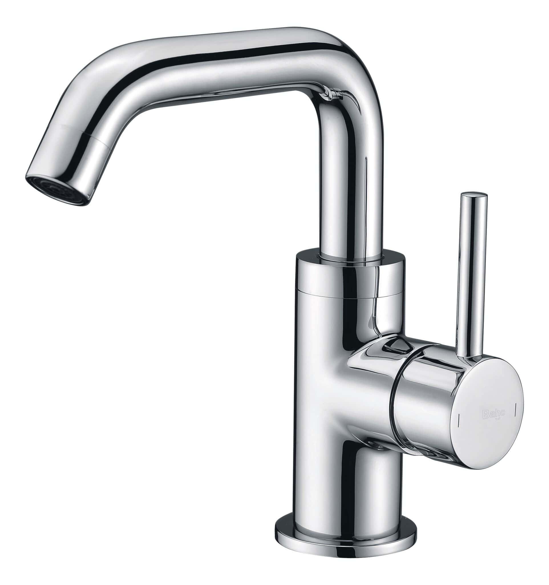 Grifo de lavabo Baho RONDO II cromado mate 19,2 cm